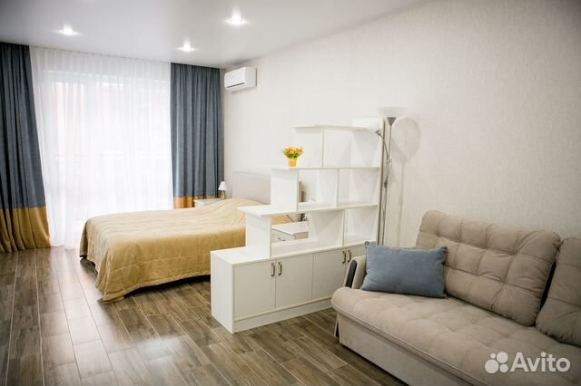 

Квартира-студия, 50 м², 2 кровати