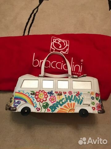 Braccialini сумка Temi эксклюзив Автобус хиппи