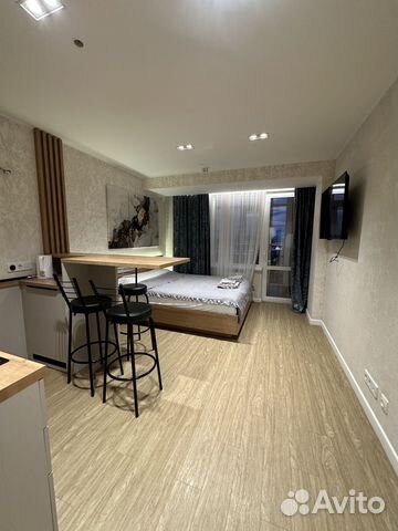 

Квартира-студия, 27,5 м², 2 кровати