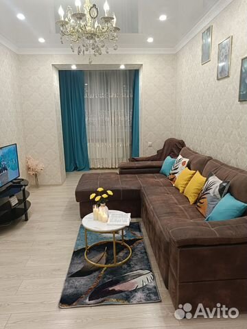 

3-к. квартира, 80 м², 2 кровати