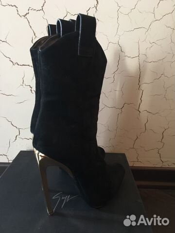 Сапоги замшевые Giuseppe Zanotti Dezign Сапоги замшевые Giuseppe Zanotti Dezign