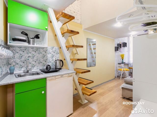 

Квартира-студия, 25 м², 3 кровати