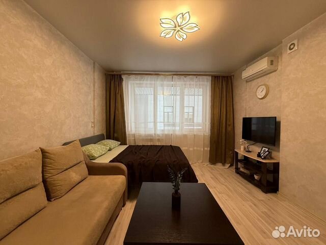 

Квартира-студия, 30 м², 2 кровати