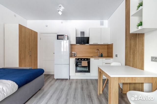 

Квартира-студия, 25 м², 1 кровать