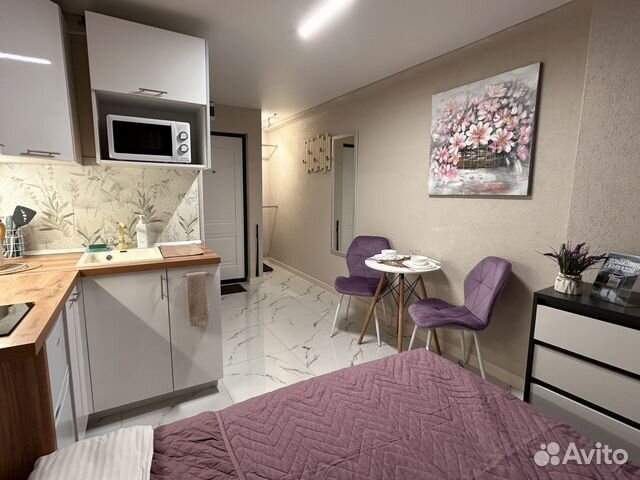 

Квартира-студия, 18 м², 1 кровать