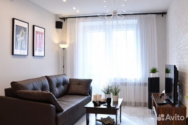 

1-к. квартира, 40 м², 2 кровати