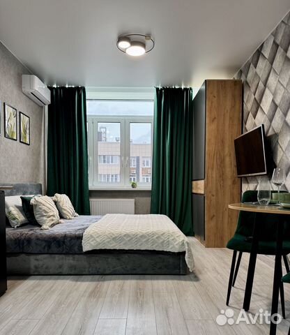 

Квартира-студия, 25 м², 1 кровать