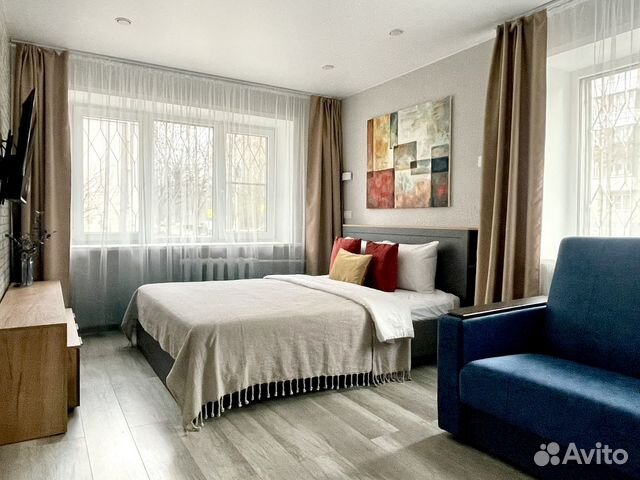 

1-к. квартира, 33 м², 2 кровати