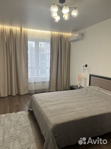 

1-к. квартира, 44 м², 2 кровати