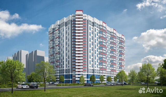 3-к квартира, 84.6 м², 2/25 эт.