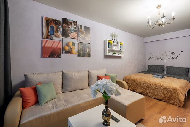 

1-к. квартира, 37 м², 2 кровати