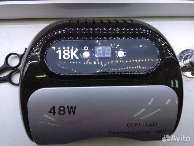 Гибридная лампа 48Вт ccfl+LED с дисплеем черная Гибридная лампа 48Вт ccfl+LED с дисплеем черная