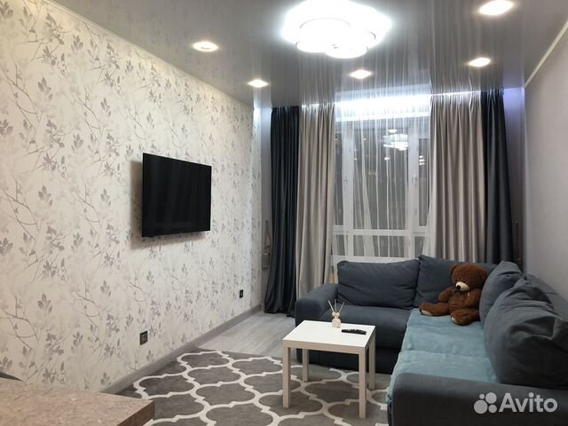 

1-к. квартира, 41 м², 2 кровати