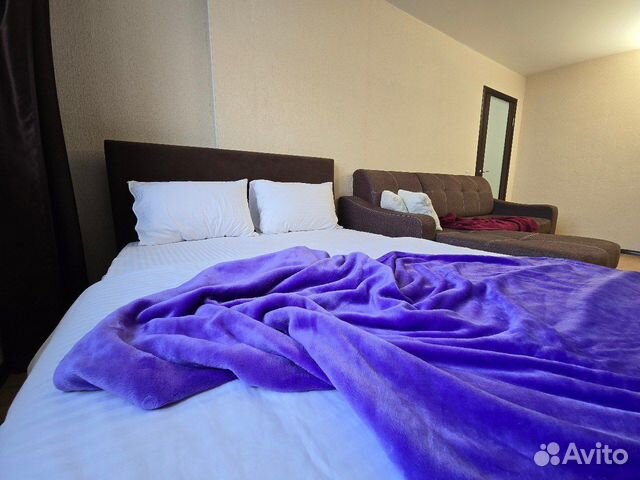 

1-к. квартира, 42 м², 2 кровати