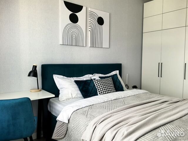 

1-к. квартира, 36 м², 2 кровати
