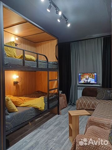 

1-к. квартира, 31 м², 7 кроватей