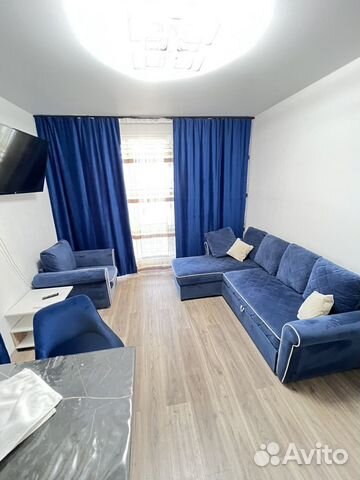 

1-к. квартира, 38,5 м², 2 кровати