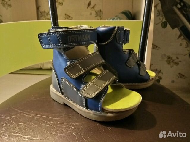 Ортопедические сандалии с высоким берцем Ortmann Ортопедические сандалии с высоким берцем Ortmann
