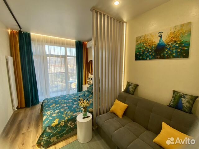 

Квартира-студия, 30 м², 2 кровати