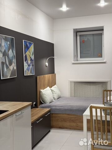 

Квартира-студия, 21 м², 1 кровать
