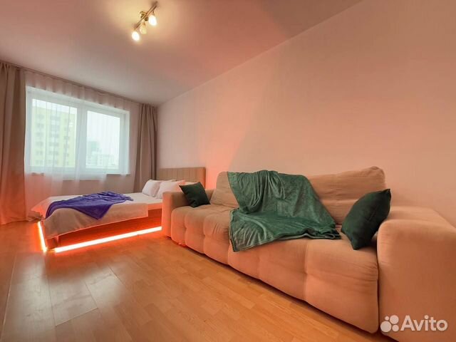 

1-к. квартира, 43 м², 2 кровати