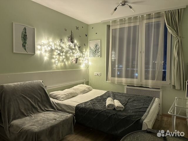 

Квартира-студия, 20 м², 2 кровати