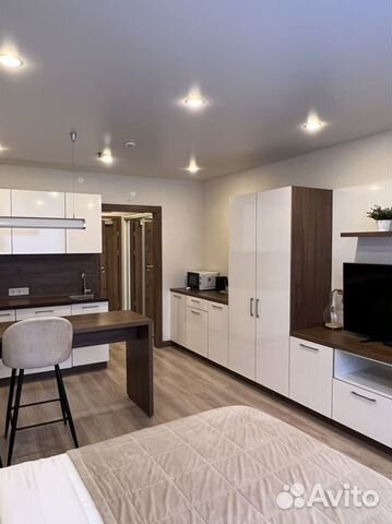 

Квартира-студия, 28,2 м², 3 кровати