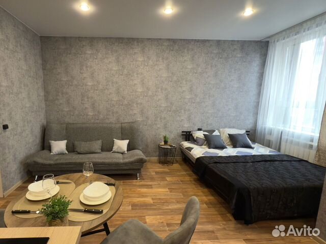 

Квартира-студия, 30 м², 2 кровати