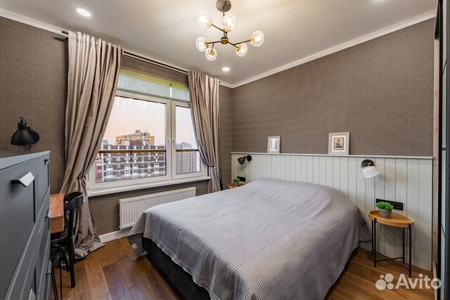 

2-к. квартира, 40 м², 2 кровати