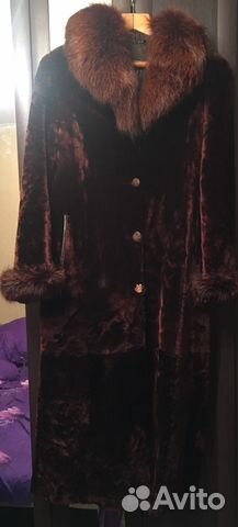 Шуба длинная Мутон 48-50 Шуба длинная Мутон 48-50