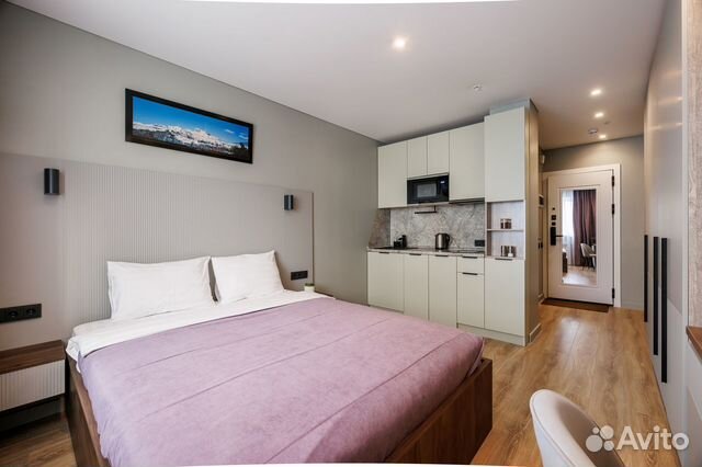 

Квартира-студия в апарт-отеле, 21 м², 1 кровать