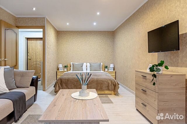 

1-к. квартира, 40 м², 2 кровати
