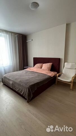 

1-к. квартира, 38 м², 3 кровати