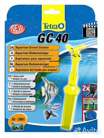 Tetra tetratec GC сифон для чистки грунта GC 40