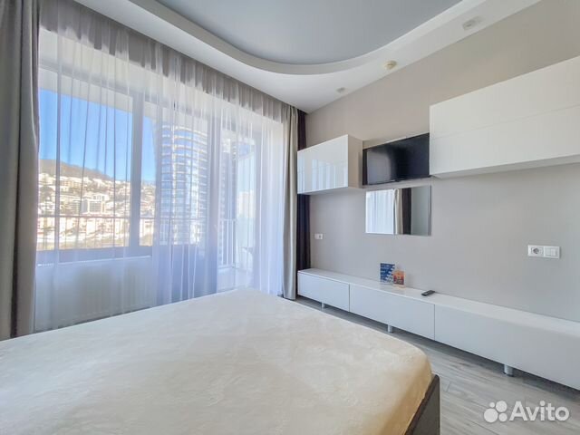 

Квартира-студия, 46 м², 2 кровати