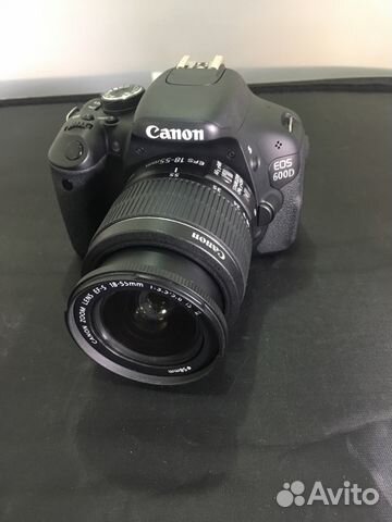 Canon 600 D Kit 18- 55 is