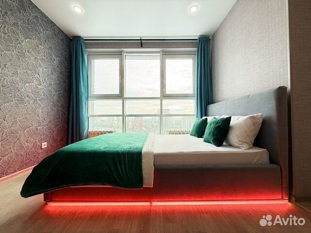 

Квартира-студия, 38 м², 2 кровати
