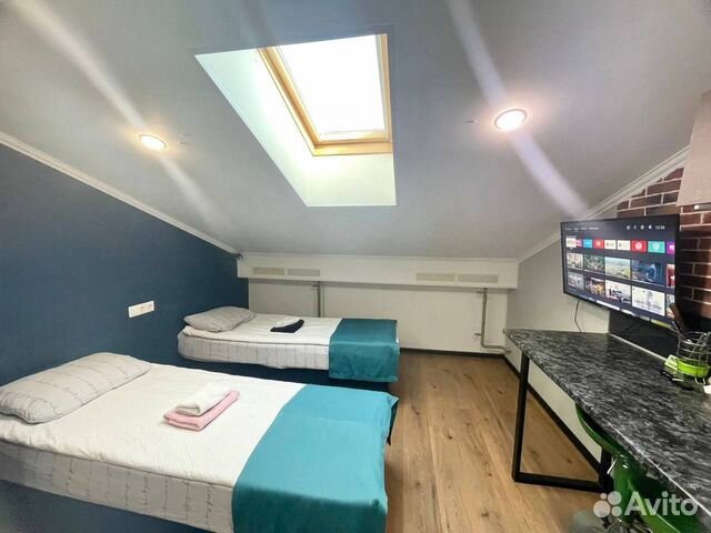 

Квартира-студия, 21 м², 4 кровати