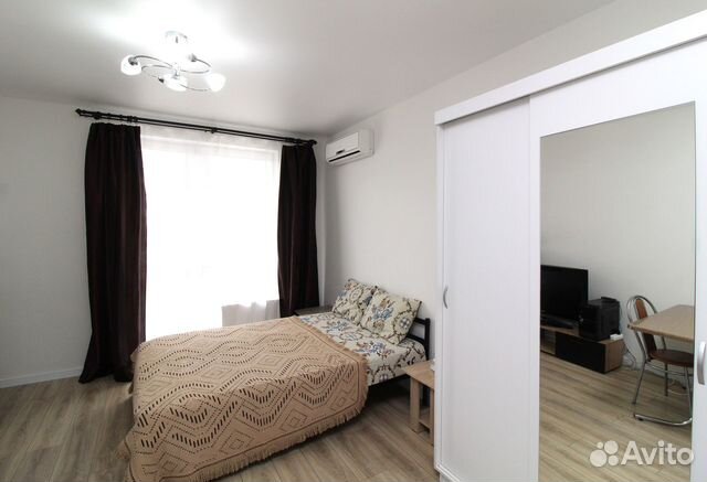 

Квартира-студия, 23 м², 1 кровать