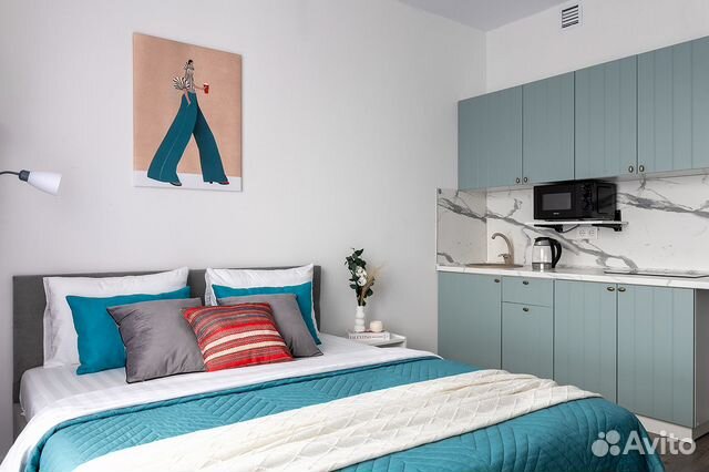 

Квартира-студия, 20 м², 1 кровать