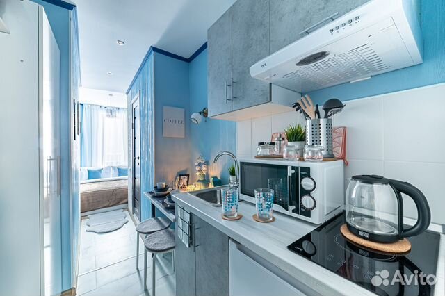 

Квартира-студия, 17 м², 1 кровать