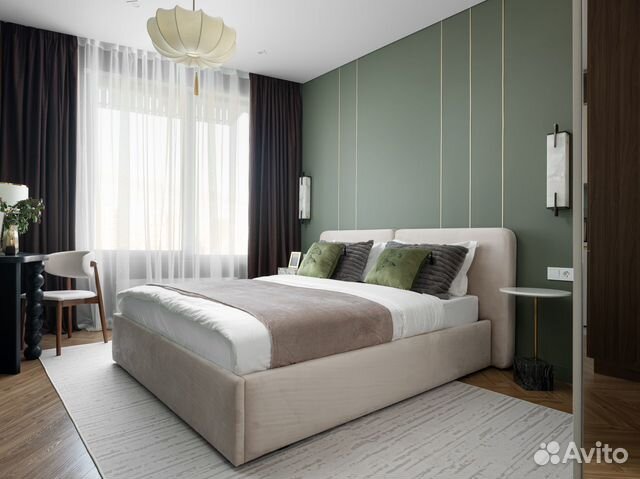

1-к. квартира, 43,5 м², 1 кровать