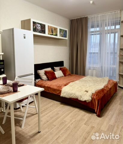 

Квартира-студия, 27 м², 1 кровать