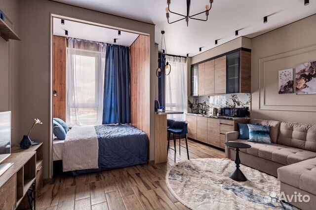 

Квартира-студия, 31 м², 2 кровати