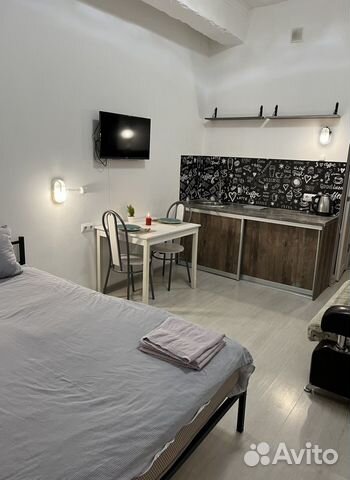 

Квартира-студия, 25 м², 2 кровати