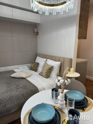 

Квартира-студия, 23 м², 2 кровати