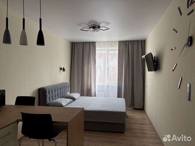 

Квартира-студия, 24 м², 1 кровать