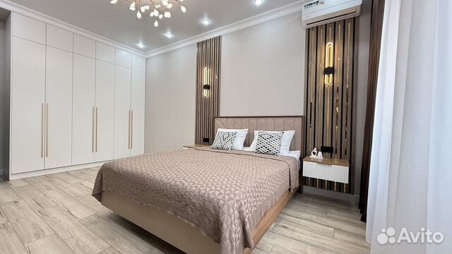 

1-к. квартира, 46 м², 2 кровати