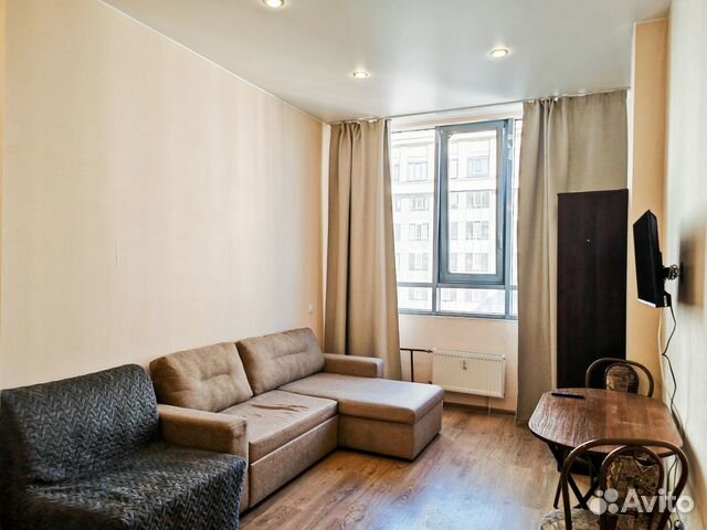 

Квартира-студия, 25 м², 2 кровати