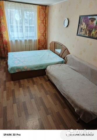 

1-к. квартира, 51 м², 2 кровати